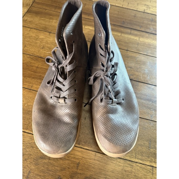 Nobull Brown Leather High Top Crossfit Trainer Mens 11 - Picture 3 of 6